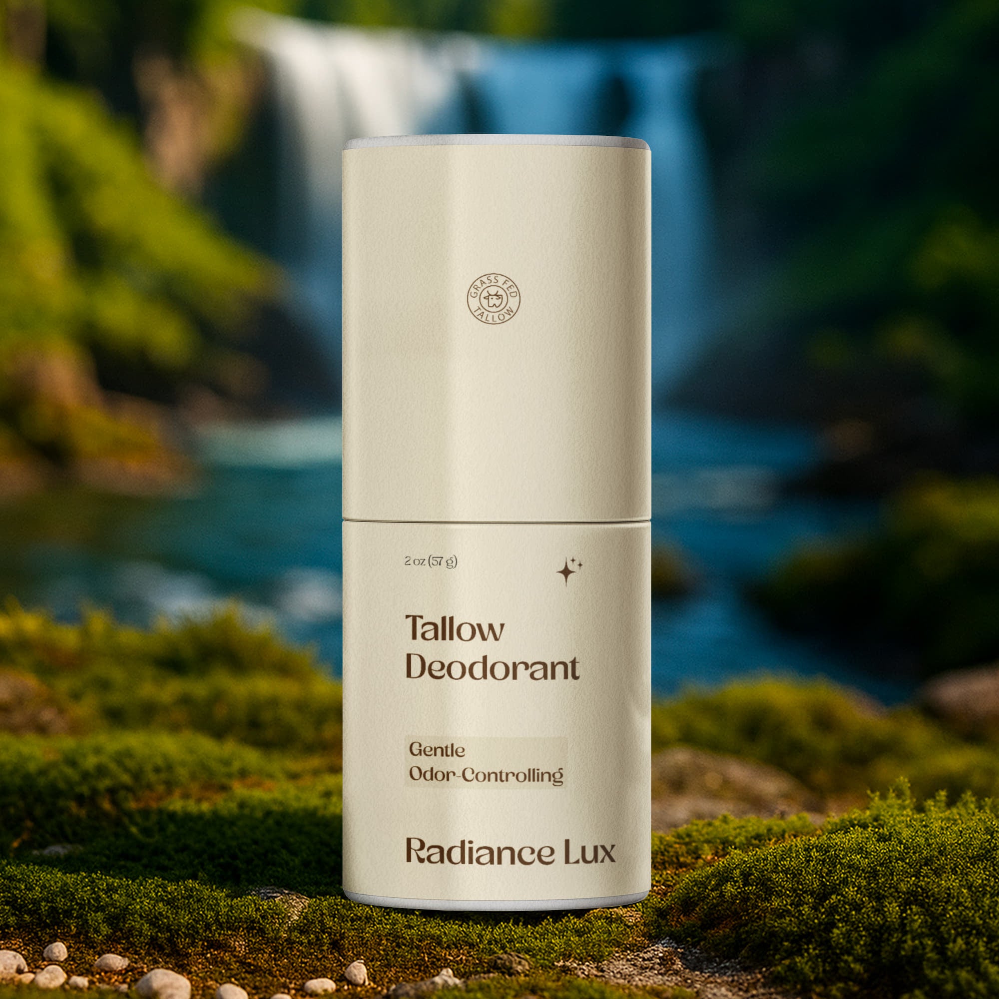 Natural Tallow Deodorant Stick - Best All Natural Non-Toxic Deodorant