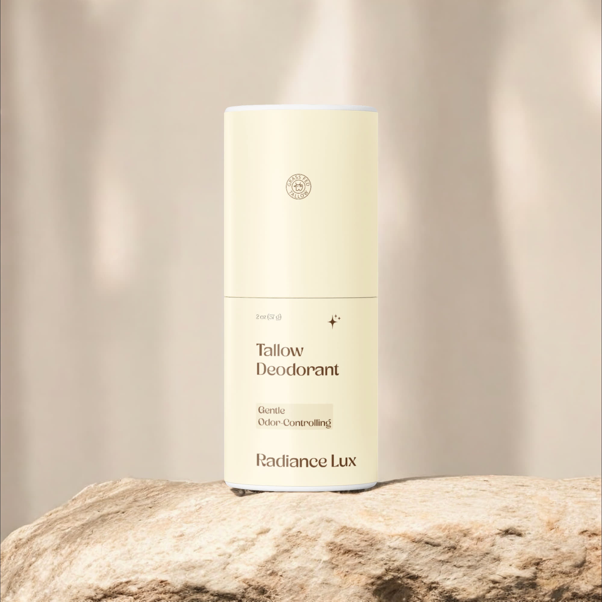 Natural Tallow Deodorant Stick - Best All Natural Non-Toxic Deodorant