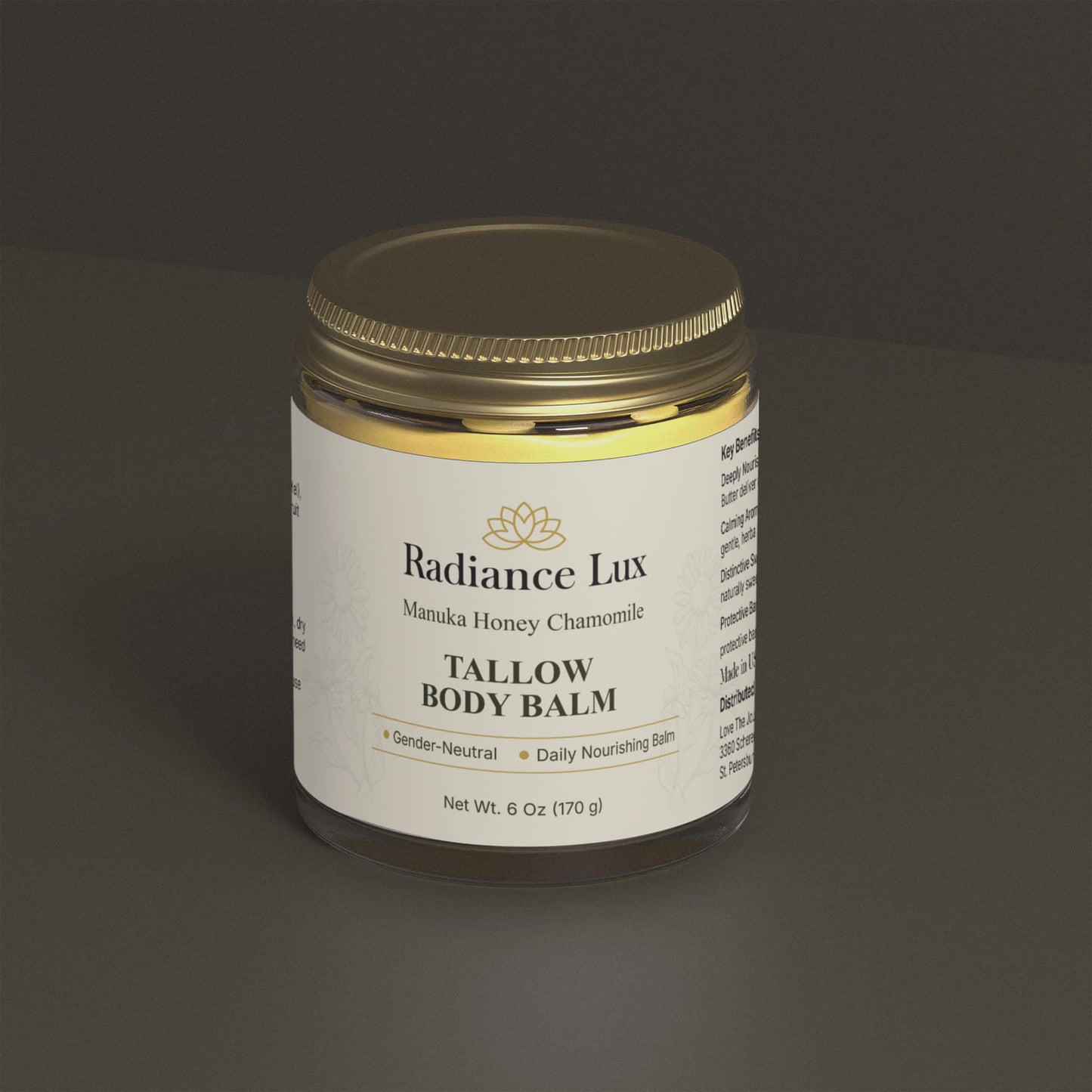 Manuka Honey Chamomile Tallow Body Balm