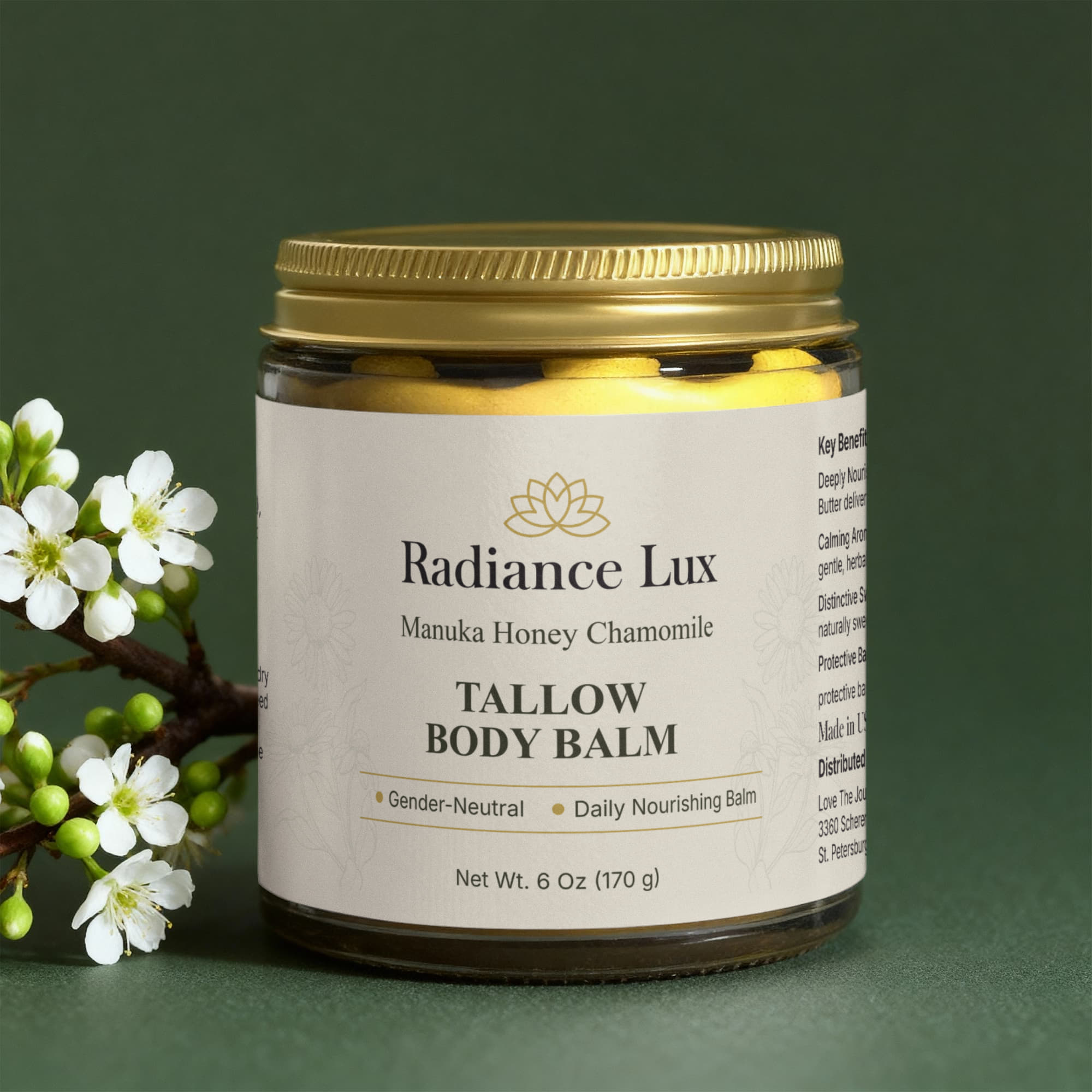 Manuka Honey Chamomile Tallow Body Balm Bundle - 3x $99.00