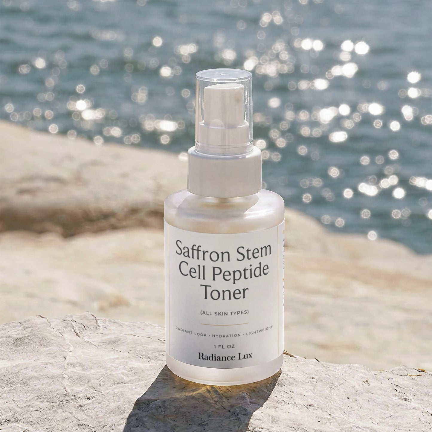Saffron Stem Cell Peptide Toner — Luxury Saffron Face Toner