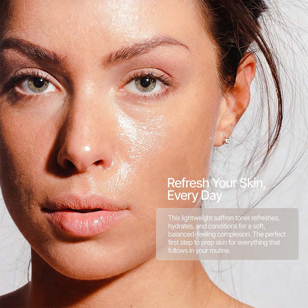 Saffron Stem Cell Peptide Toner — Luxury Saffron Face Toner