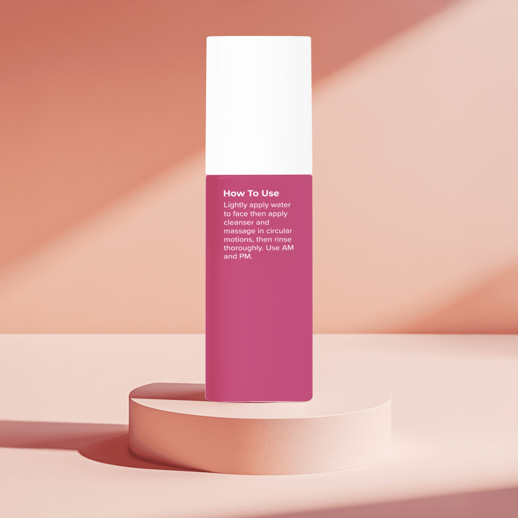 Purifying Foam Cleanser – Best Gentle Face Wash - How To Use - Use AM and PM