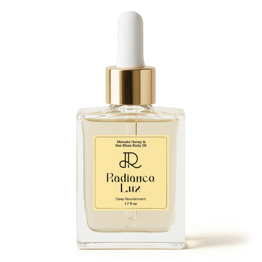 Manuka Honey Sea Moss Aftershave Oil – Soothes Razor Bumps, Prevents Ingrown Hairs & Hydrates Skin Naturally - Made in USA